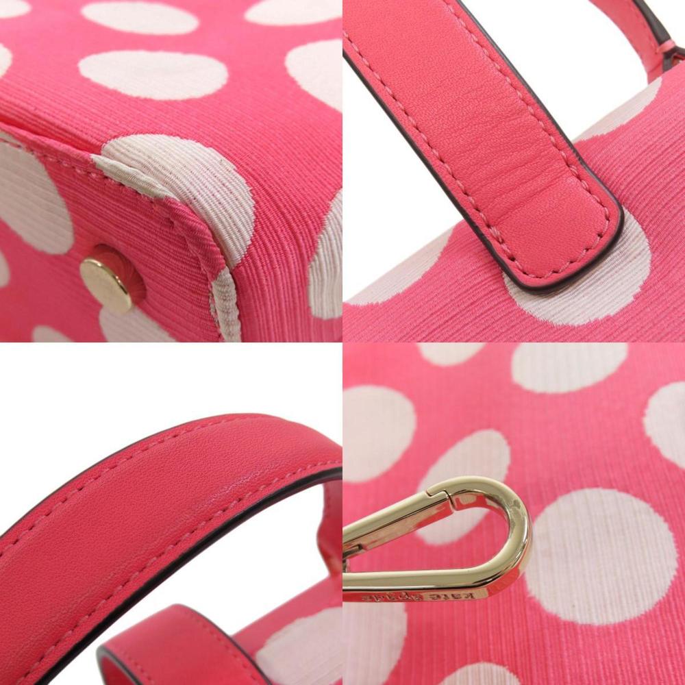 Kate Spade Polka Dot Handbag Canvas Women's - Picture 9 of 11
